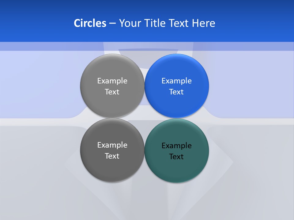 Tie Illustration Figure PowerPoint Template