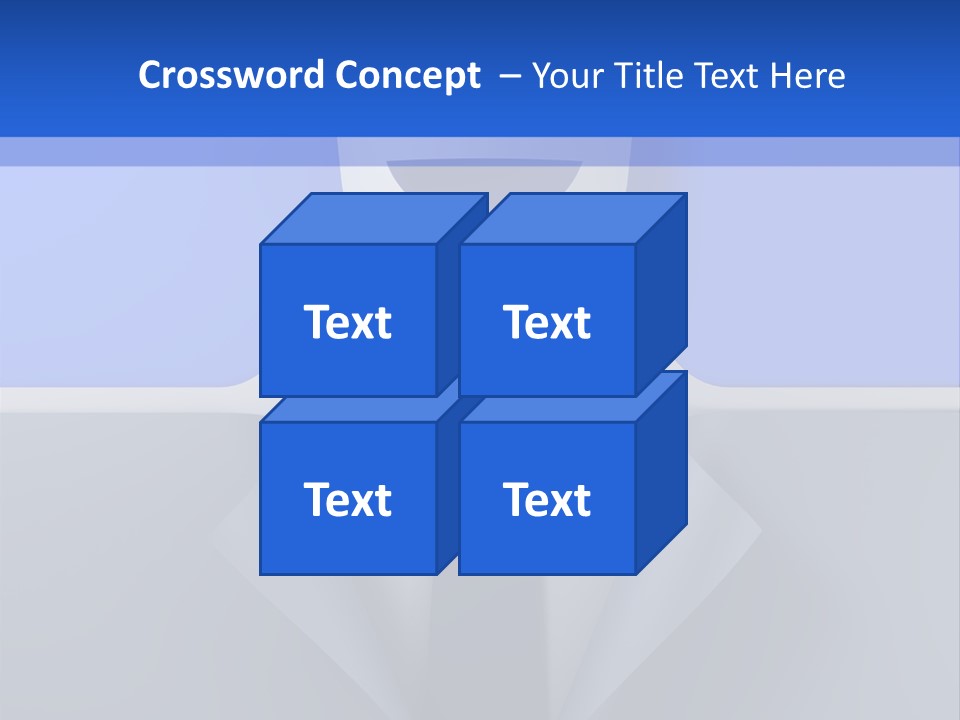 Tie Illustration Figure PowerPoint Template