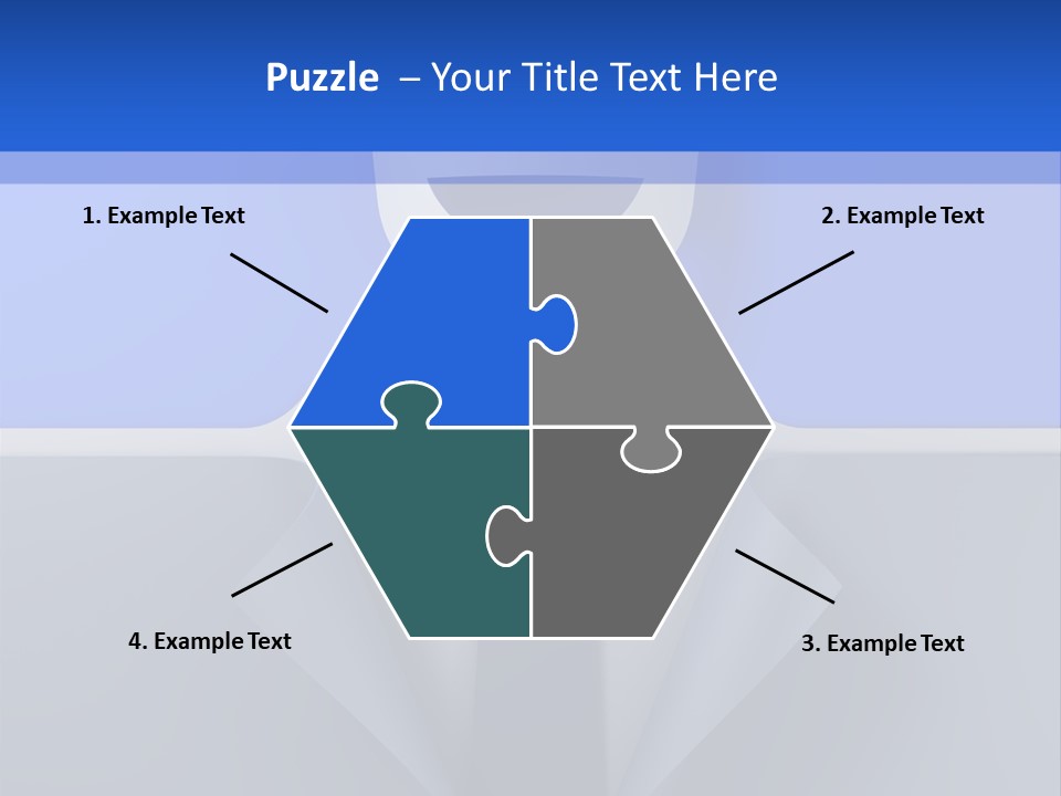 Tie Illustration Figure PowerPoint Template