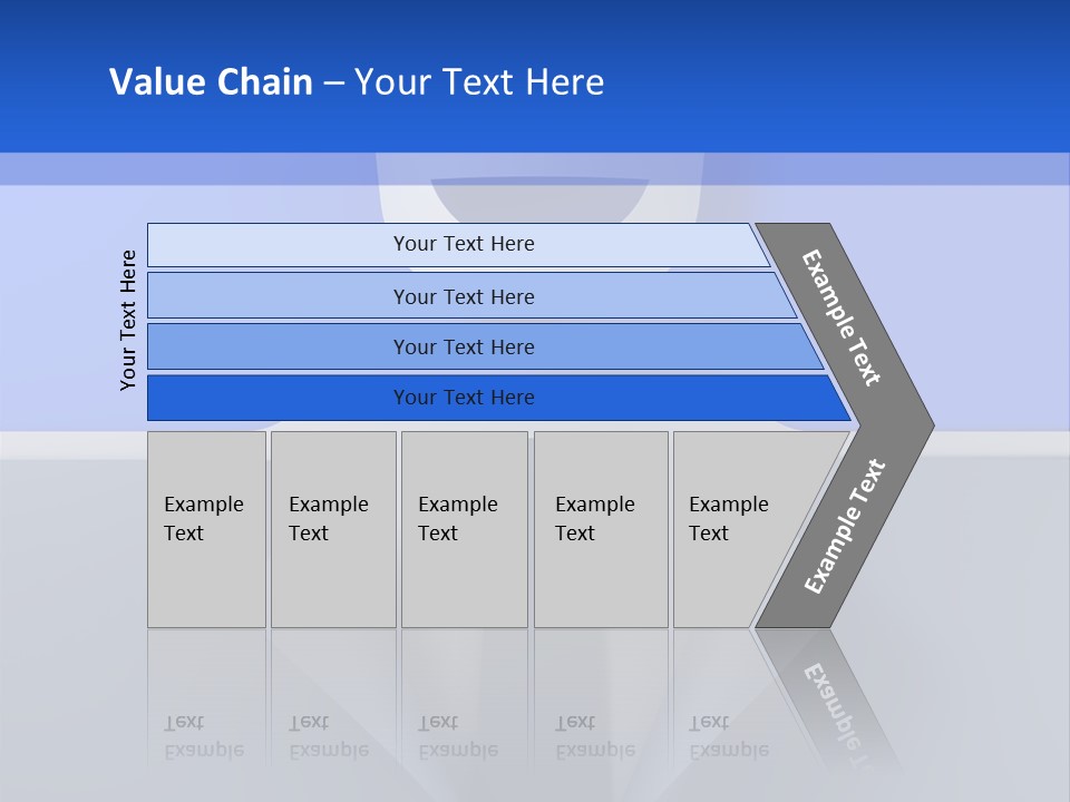 Tie Illustration Figure PowerPoint Template