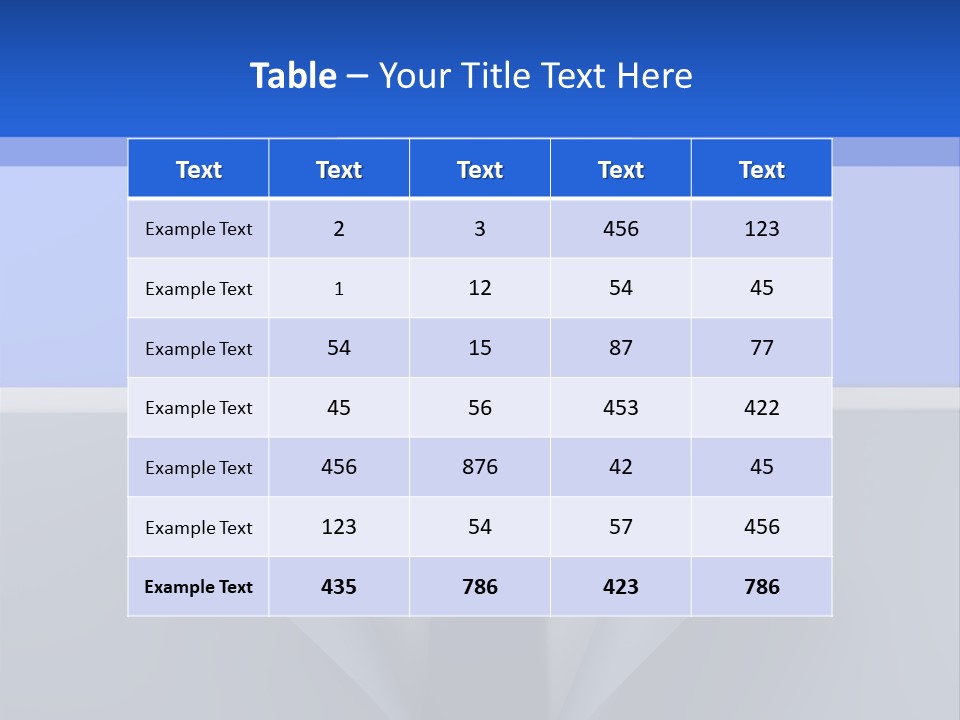 Tie Illustration Figure PowerPoint Template
