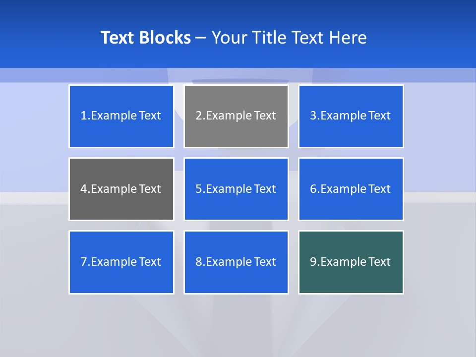 Tie Illustration Figure PowerPoint Template