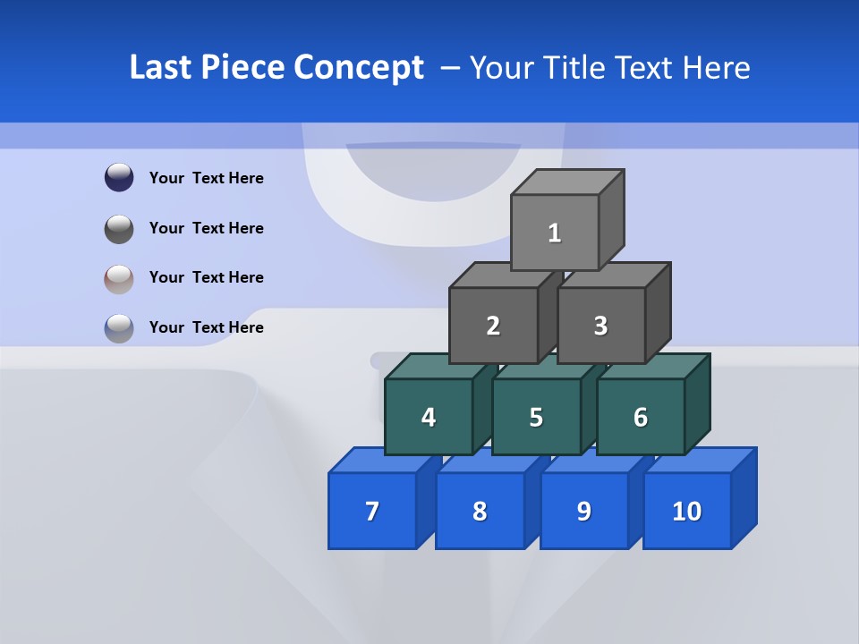 Tie Illustration Figure PowerPoint Template