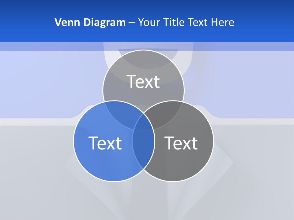 Tie Illustration Figure PowerPoint Template