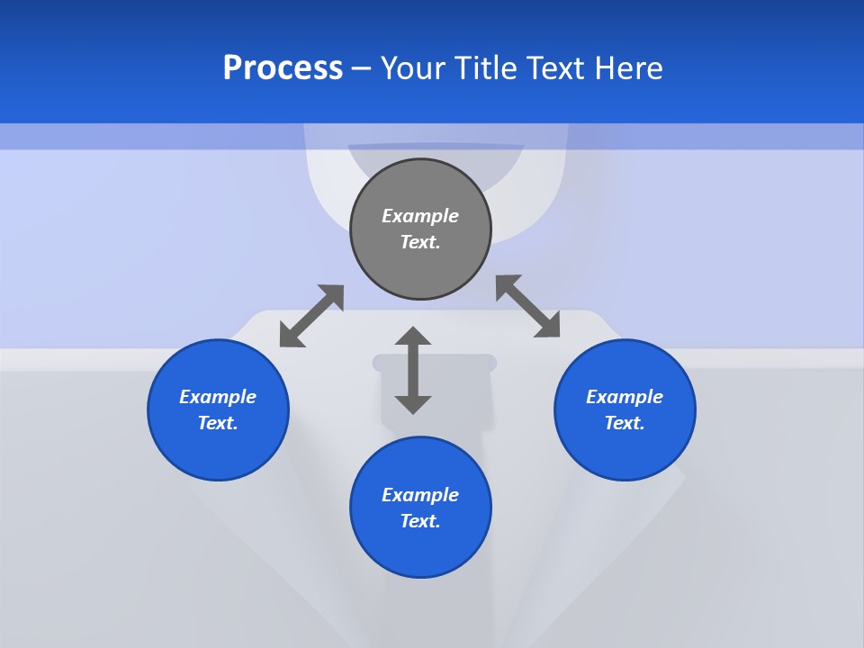 Tie Illustration Figure PowerPoint Template