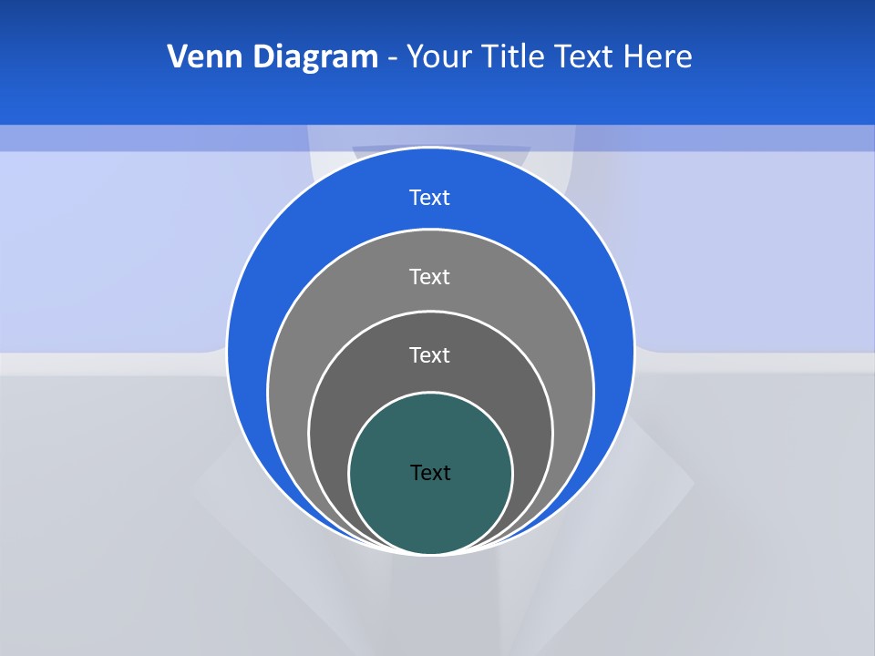 Tie Illustration Figure PowerPoint Template