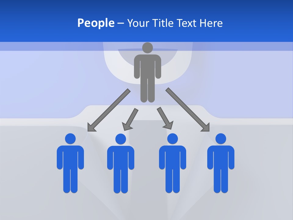 Tie Illustration Figure PowerPoint Template