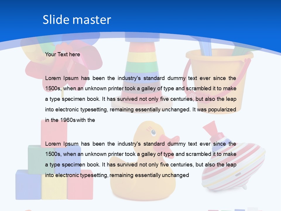 Yellow Kids Musical PowerPoint Template