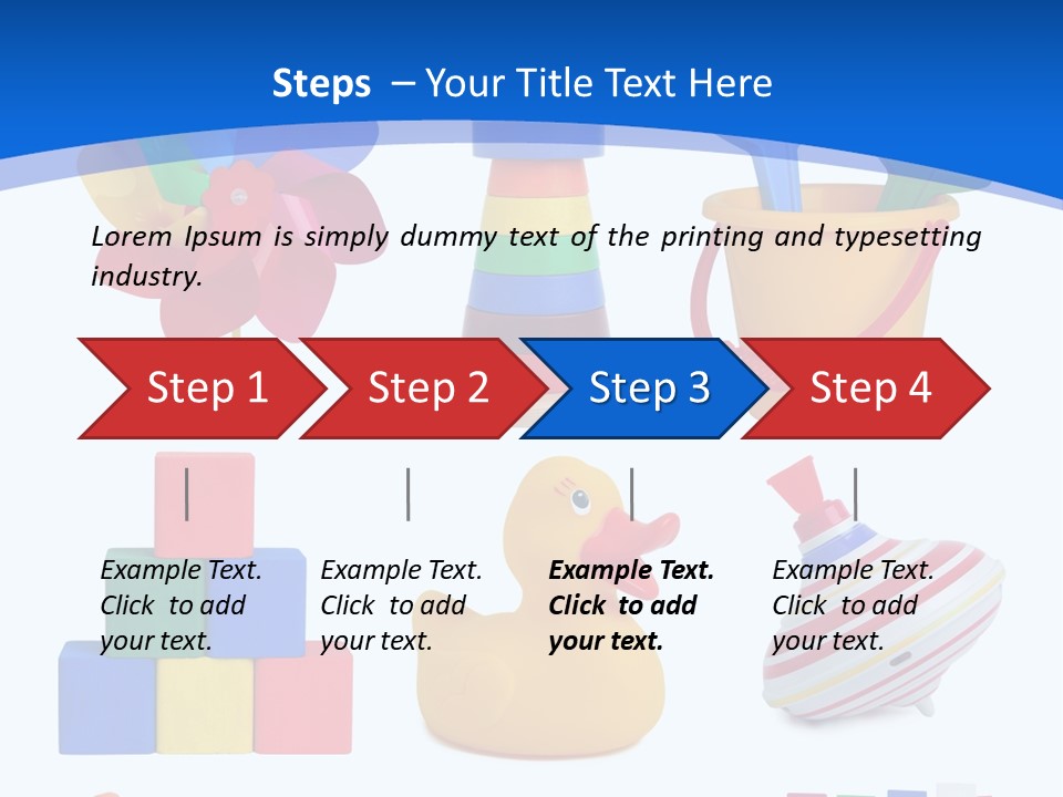 Yellow Kids Musical PowerPoint Template