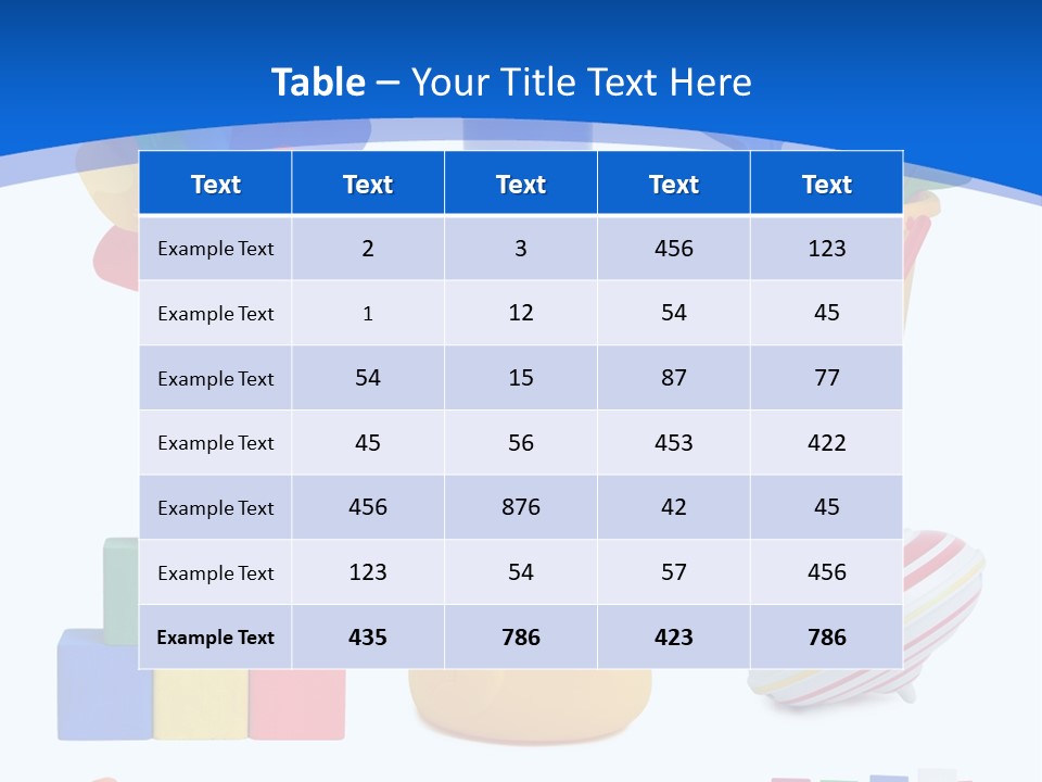 Yellow Kids Musical PowerPoint Template
