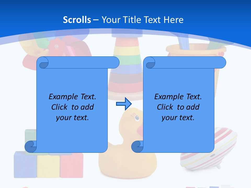 Yellow Kids Musical PowerPoint Template