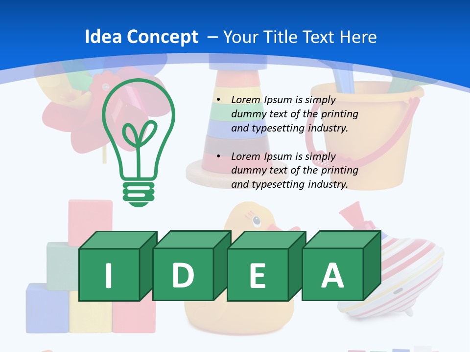 Yellow Kids Musical PowerPoint Template