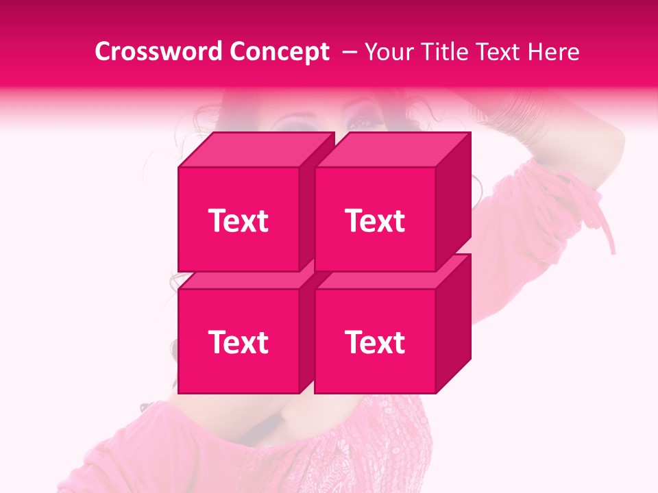 Eyeshadow  Charm PowerPoint Template