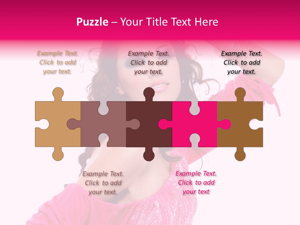 Eyeshadow  Charm PowerPoint Template