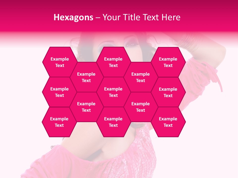 Eyeshadow  Charm PowerPoint Template