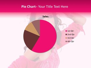 Eyeshadow  Charm PowerPoint Template