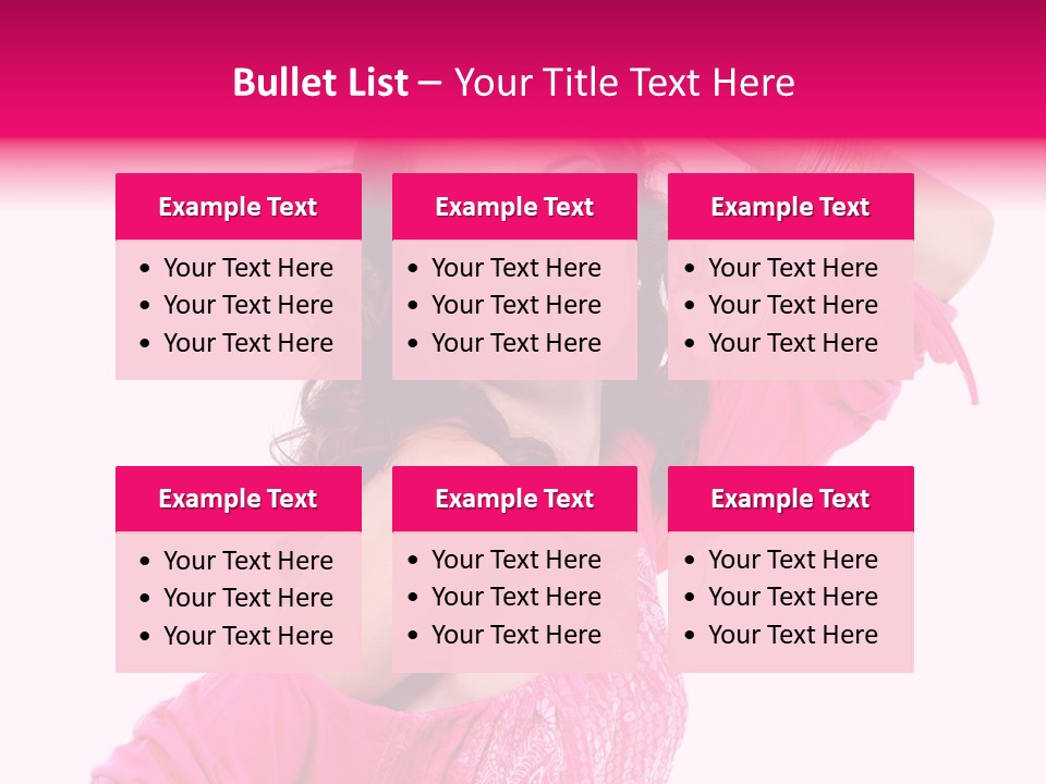 Eyeshadow  Charm PowerPoint Template