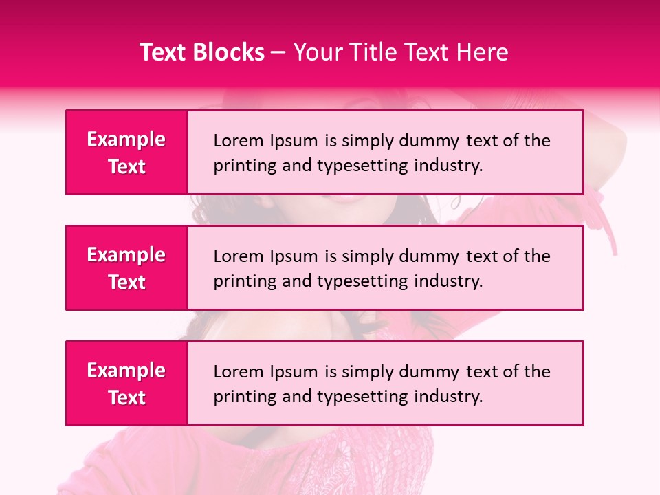 Eyeshadow  Charm PowerPoint Template