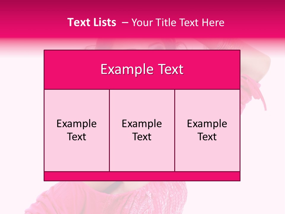 Eyeshadow  Charm PowerPoint Template