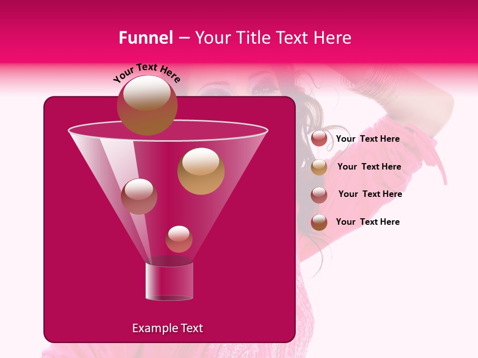 Eyeshadow  Charm PowerPoint Template