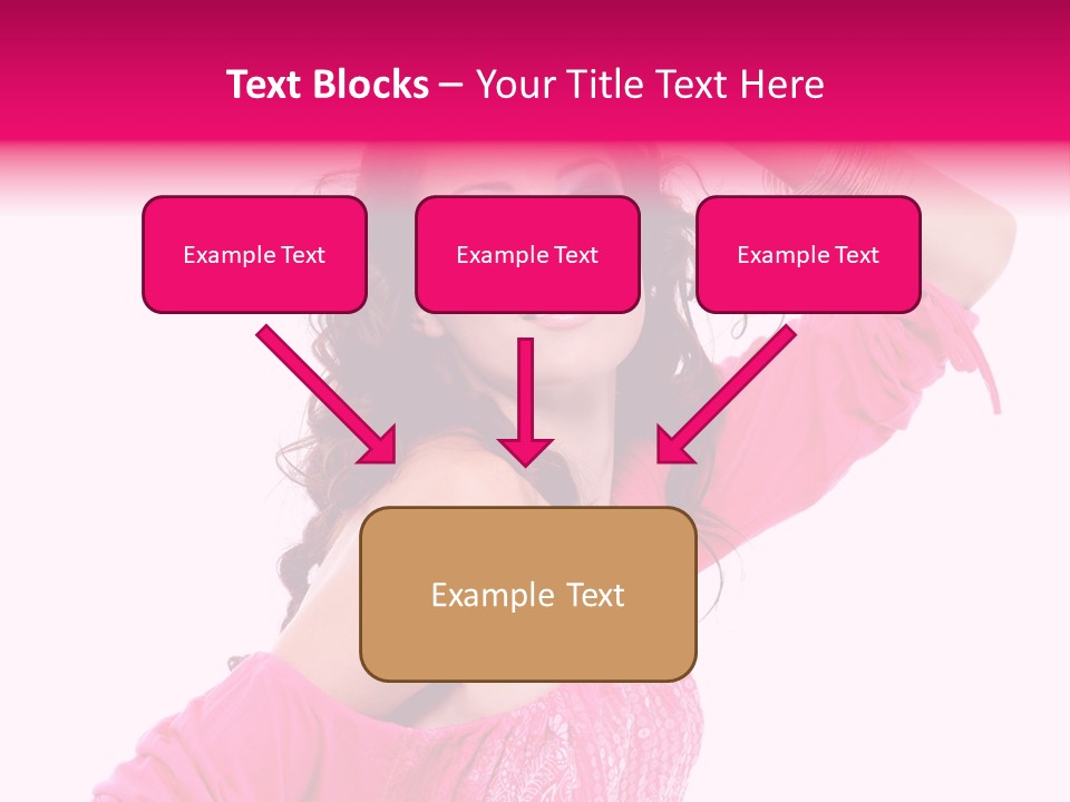 Eyeshadow  Charm PowerPoint Template