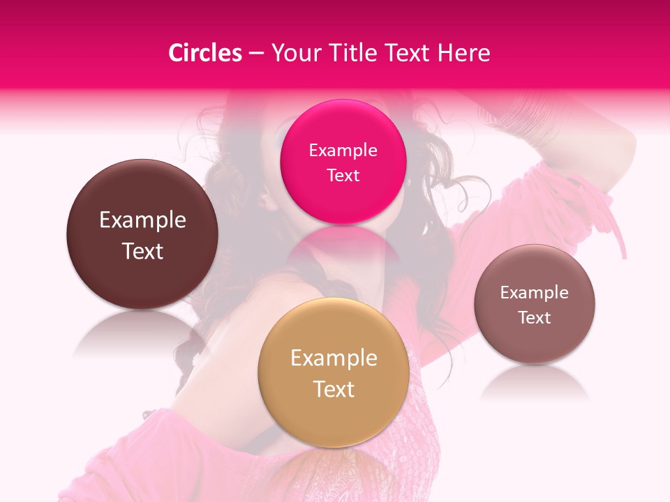 Eyeshadow  Charm PowerPoint Template