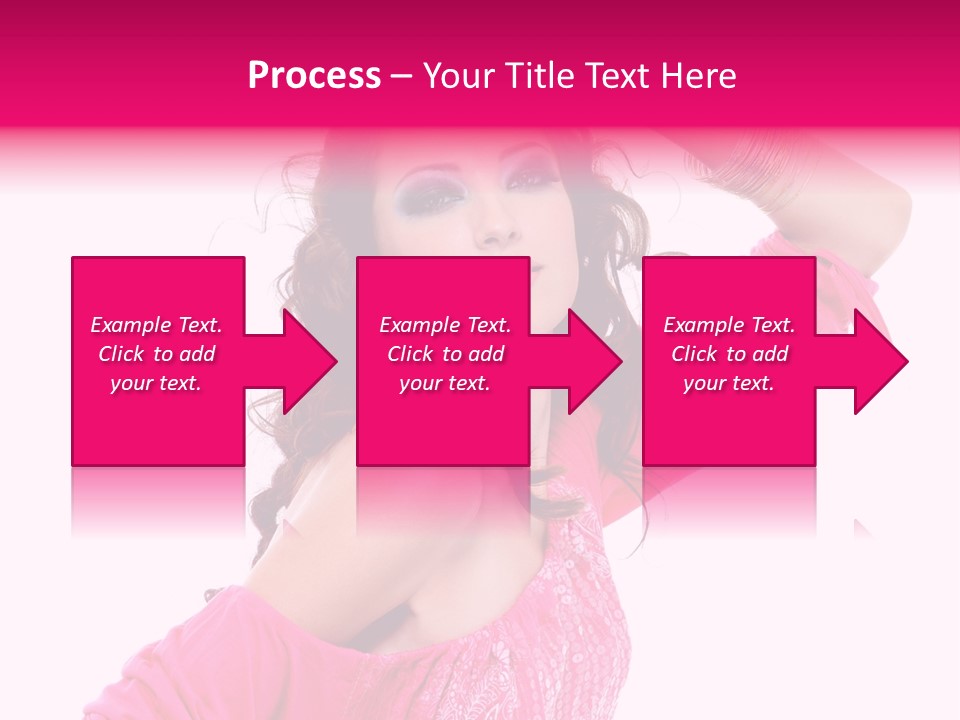 Eyeshadow  Charm PowerPoint Template