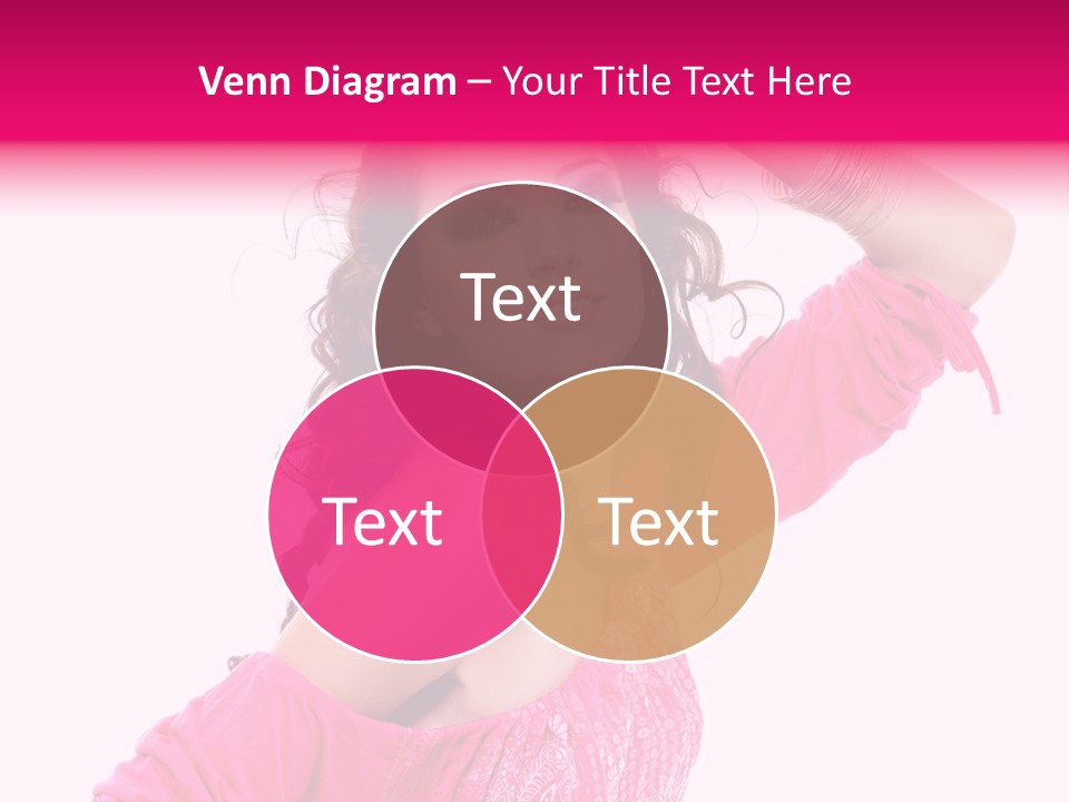 Eyeshadow  Charm PowerPoint Template