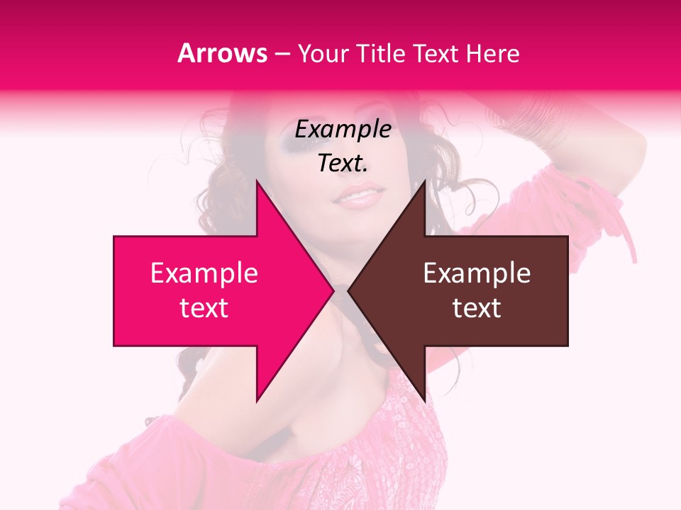 Eyeshadow  Charm PowerPoint Template