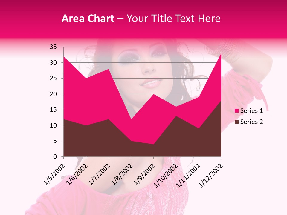 Eyeshadow  Charm PowerPoint Template