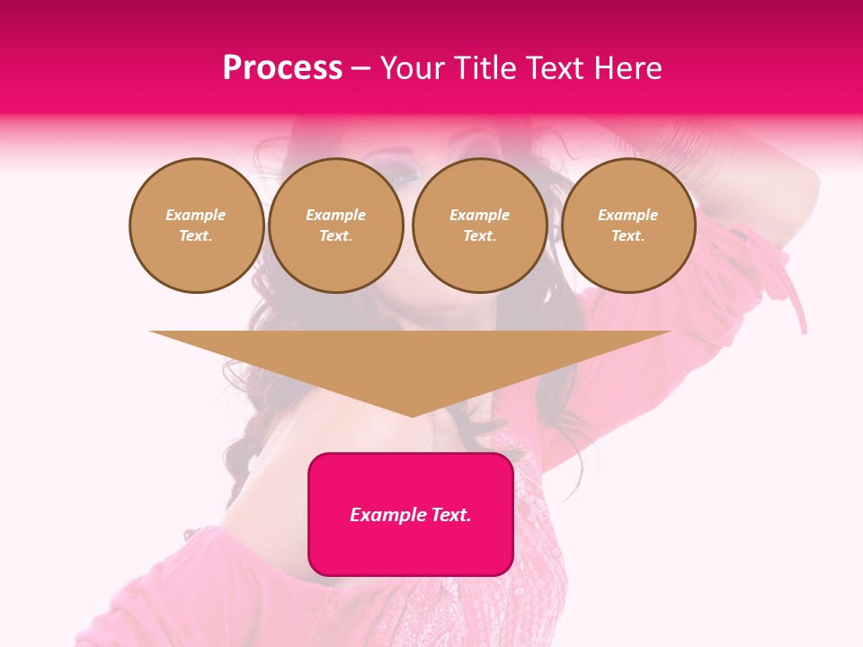 Eyeshadow  Charm PowerPoint Template