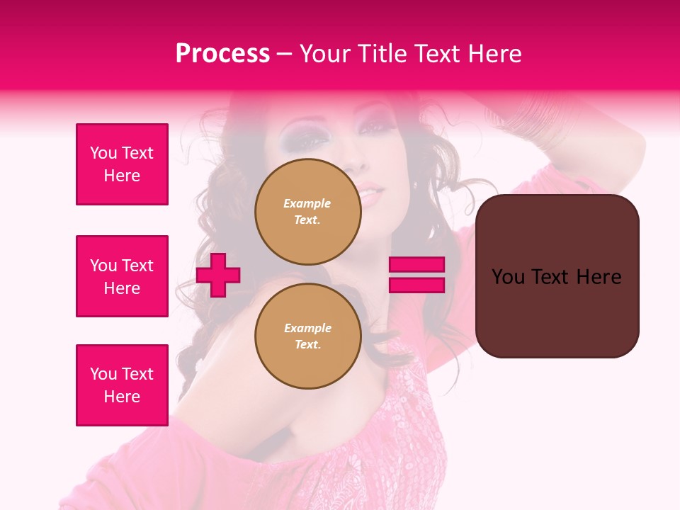 Eyeshadow  Charm PowerPoint Template