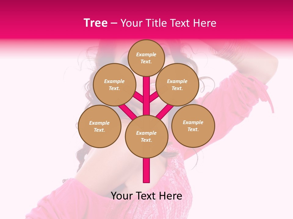 Eyeshadow  Charm PowerPoint Template