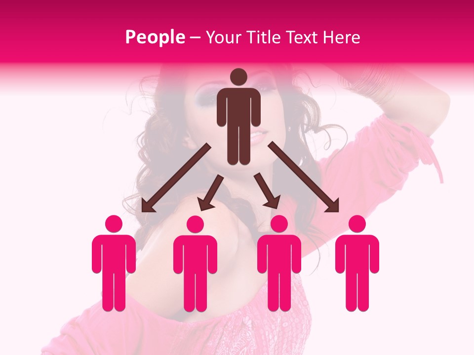 Eyeshadow  Charm PowerPoint Template