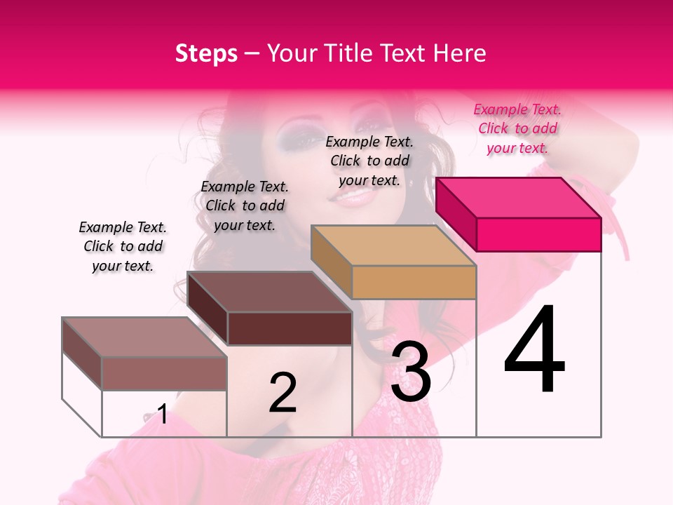 Eyeshadow  Charm PowerPoint Template