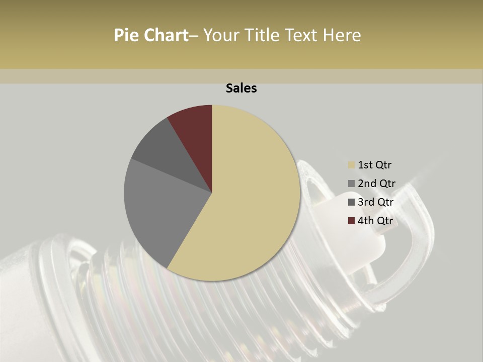 Metal Shine Closeup PowerPoint Template