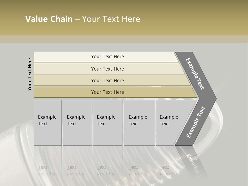 Metal Shine Closeup PowerPoint Template