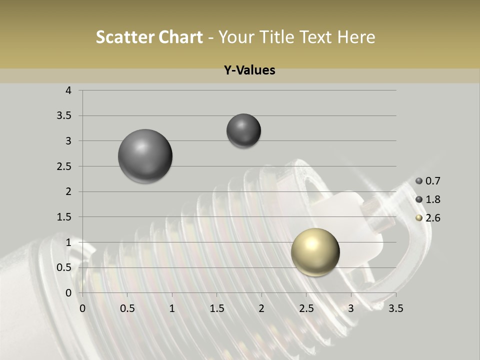 Metal Shine Closeup PowerPoint Template