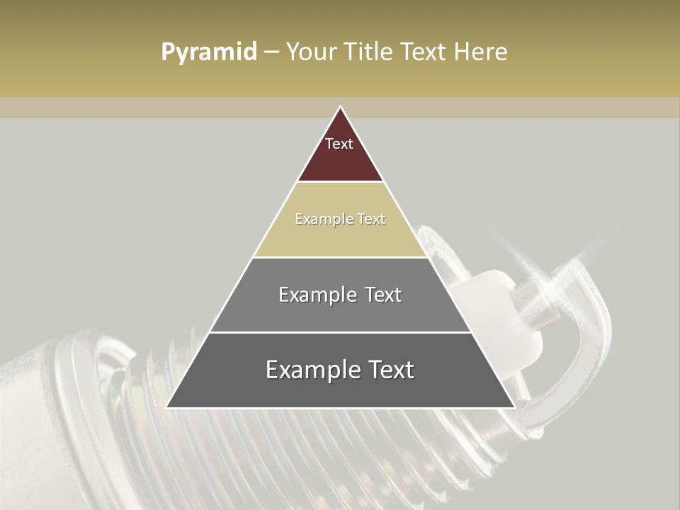 Metal Shine Closeup PowerPoint Template