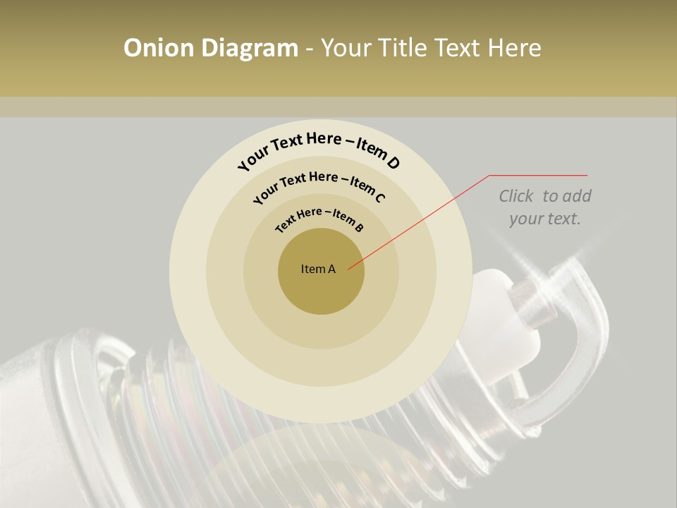 Metal Shine Closeup PowerPoint Template