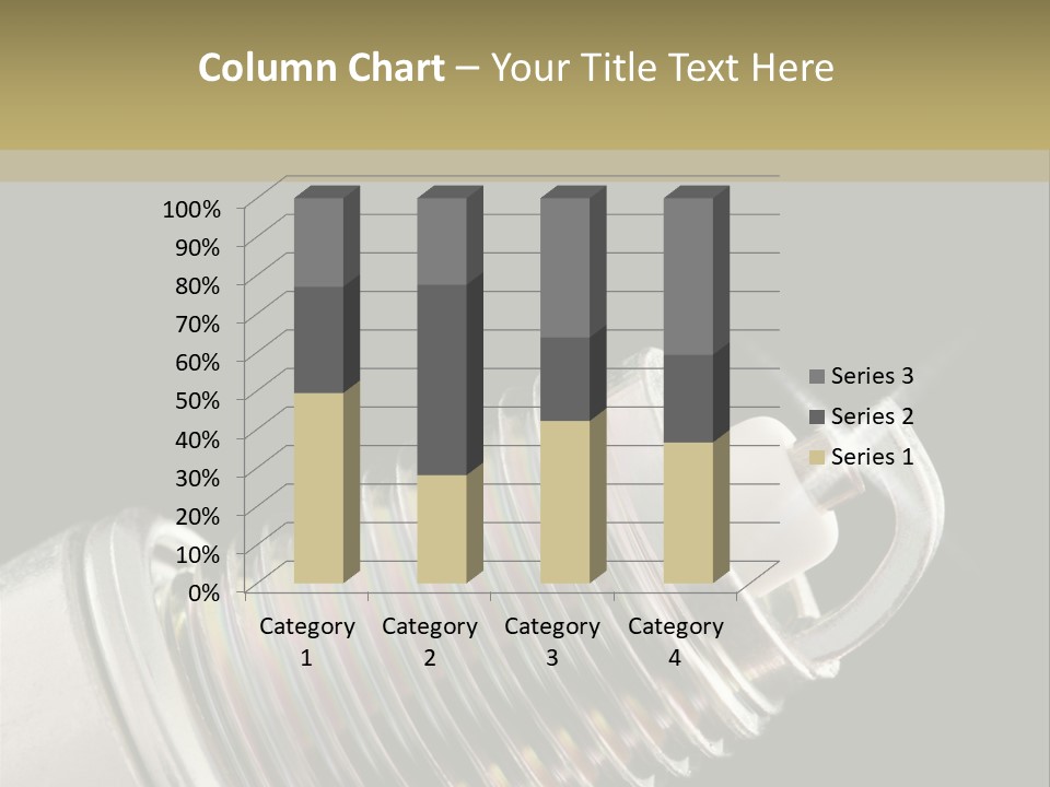 Metal Shine Closeup PowerPoint Template