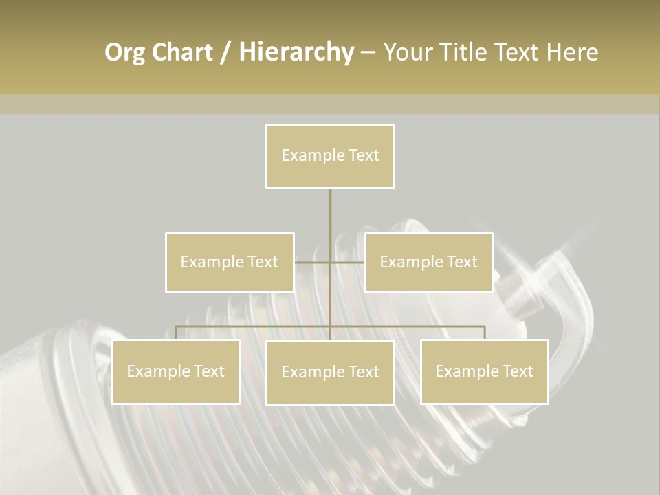 Metal Shine Closeup PowerPoint Template