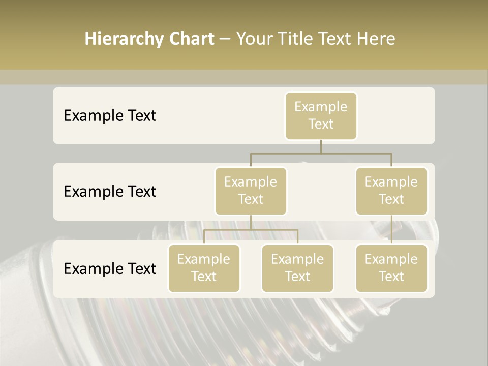 Metal Shine Closeup PowerPoint Template