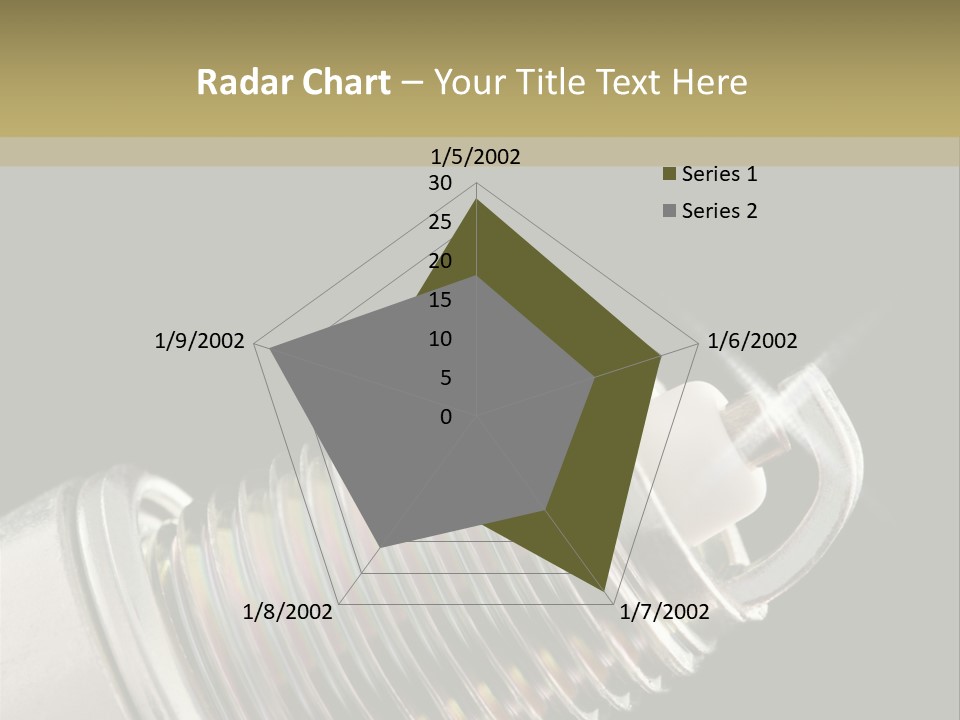 Metal Shine Closeup PowerPoint Template