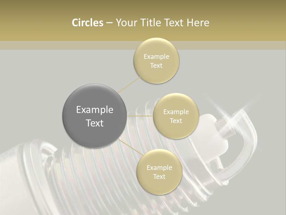 Metal Shine Closeup PowerPoint Template