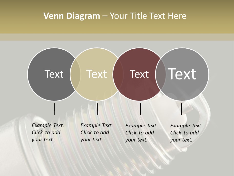 Metal Shine Closeup PowerPoint Template