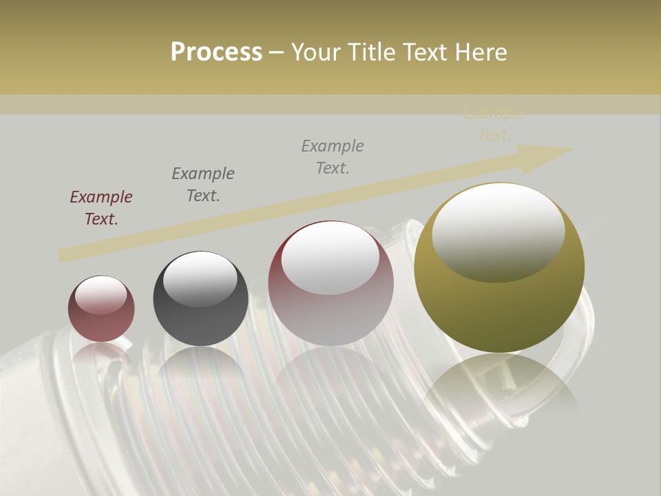 Metal Shine Closeup PowerPoint Template