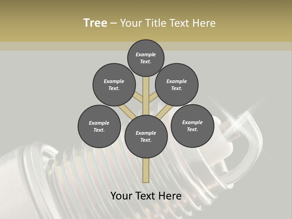 Metal Shine Closeup PowerPoint Template