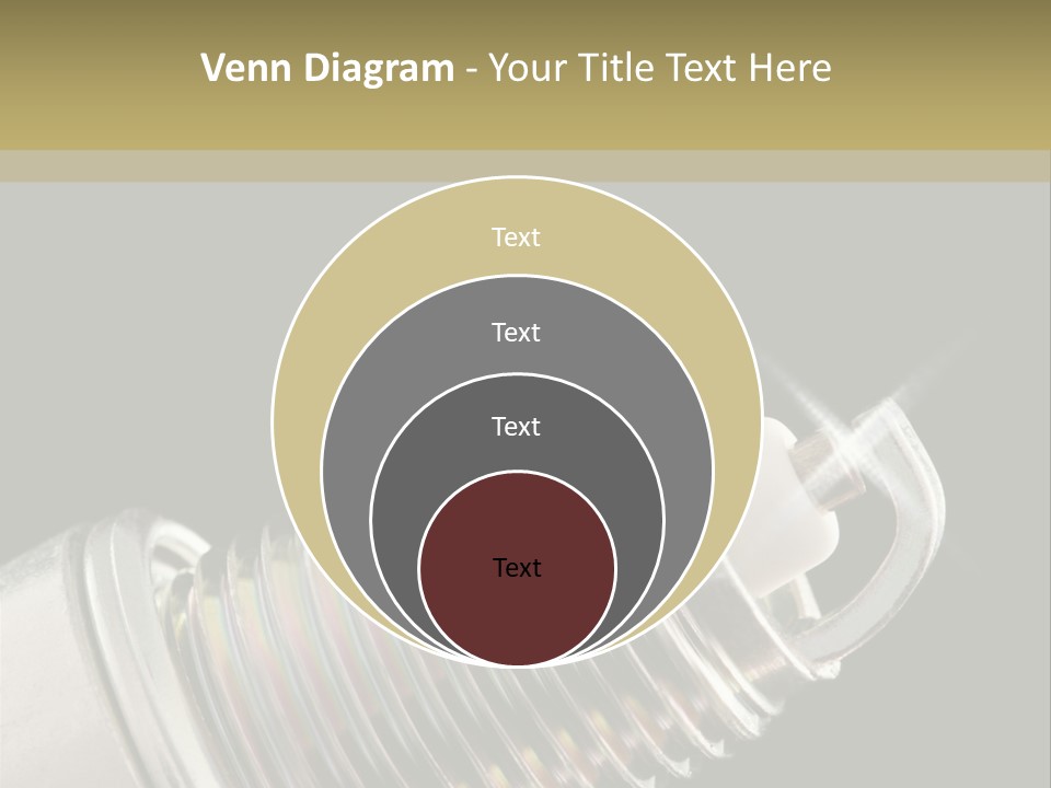 Metal Shine Closeup PowerPoint Template