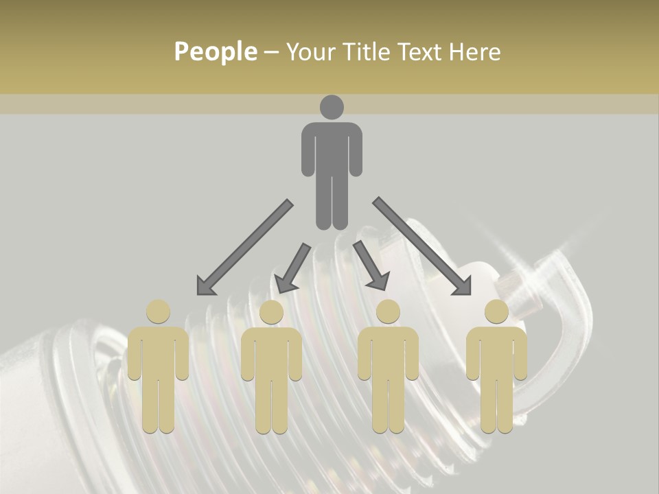 Metal Shine Closeup PowerPoint Template